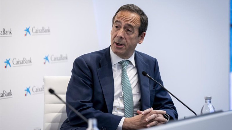 ep el consejero delegado de caixabank gonzalo gortazar a 8 de mayo de 2025 en madrid espana ep el consejero delegado de caixabank gonzalo gortazar a 8 de mayo de 2025 en madrid espana