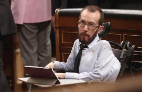 ep el portavoz de unidas podemos en el congreso de los diputados pablo echenique en el congreso de