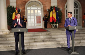 ep el presidente del gobierno pedro sanchez y el primer ministro de belgica alexander de croo