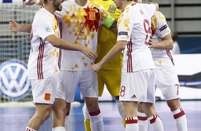 ep espana celebravictoriaucraniaeuropeofutbol sala