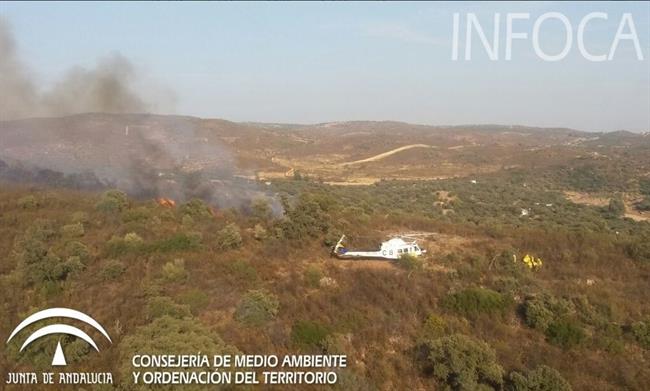 Incendio en El Ronquillo | INFOCA/ EUROPA PRESS ep incendioronquillo