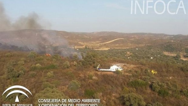 Incendio en El Ronquillo | INFOCA/ EUROPA PRESS ep incendioronquillo