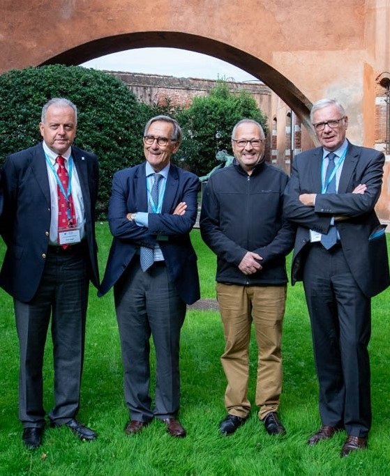 ep izquierda a derecha- dr paolo angeli dr vicente arroyo dr joan clria y dr richard more