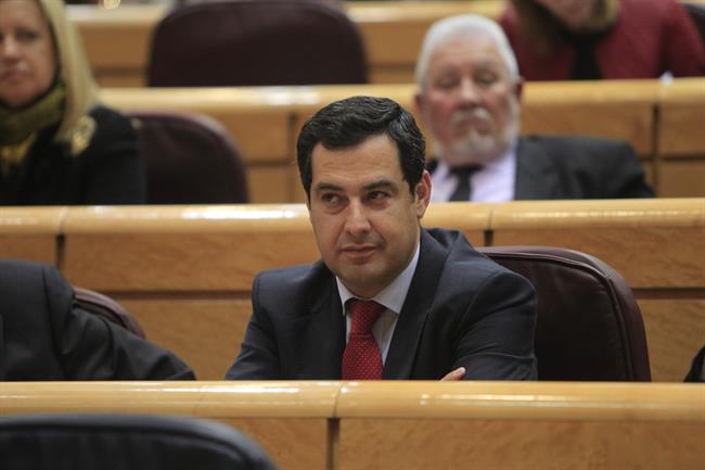 Juan Manuel Moreno en el Senado | EUROPA PRESS ep juan manuel morenosenado