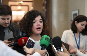 ep la diputada de unidas podemos sofia fernandez castanon en el congreso