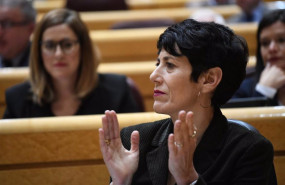 ep la ministra de inclusion seguridad social y migraciones elma saiz durante un pleno en el senado a