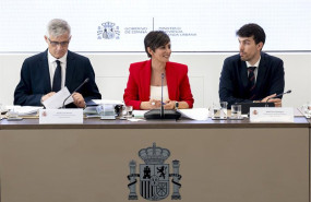 ep la ministra de vivienda y agenda urbana isabel rodriguez durante la reunion de la conferencia