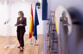 ep la portavoz del pp en el congreso cuca gamarra tras una rueda de prensa posterior a la reunion de