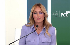 ep la presidenta de fcc esther alcocer koplowitz durante la junta de accionistas de 2021 ep la presidenta de fcc esther alcocer koplowitz durante la junta de accionistas de 2021