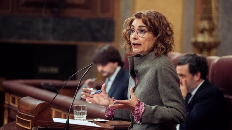 ep la vicepresidenta primera y ministra de hacienda maria jesus montero interviene durante una 20250122145204 ep la vicepresidenta primera y ministra de hacienda maria jesus montero interviene durante una 20250122145204