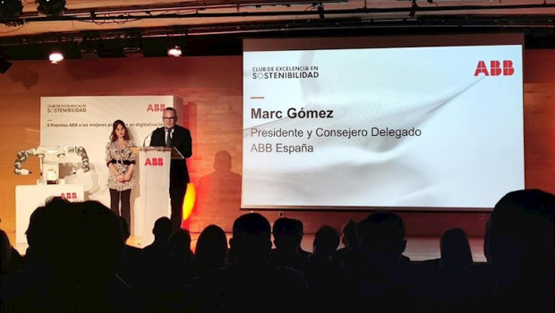 ep marc gomez consejero delegado de abb en espana y portugal en la segunda edicion de los premios
