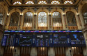 ep paneles del ibex en el palacio de la bolsa de madrid a 31 de julio de 2026 en madrid espana