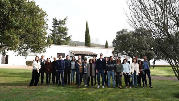 ep pedro sanchez y los ministros que componen el ejecutivo en la finca estatal de los quintos de