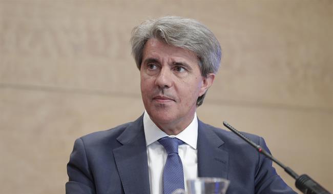 El presidente de la Comunidad, Ángel Garrido, en rueda de prensa | COMUNIDAD DE MADRID ep presidentela comunidad angel garrido en ruedaprensa