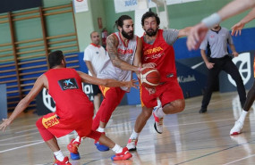 ep ricky rubiopenetrar defendidosergio llullun entrenamientola seleccion espanolabaloncesto