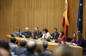 ep sanchez intervienela reunion plenariagrupo parlamentario socialista