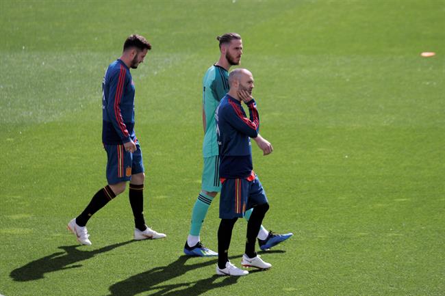 ep saul iniestade geael ultimo entrenamientola seleccion