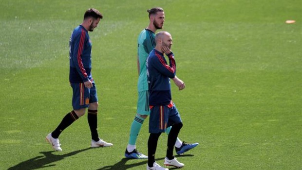 ep saul iniestade geael ultimo entrenamientola seleccion