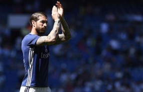 ep sergio ramos capitanreal madrid enmomento prepartido