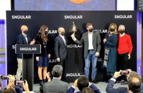 ep toque de campana de sngular este miercoles 1 de diciembre en la bolsa de madrid