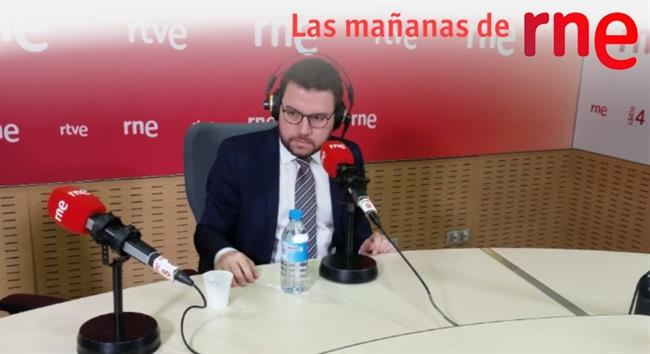 El vicepresidente Pere Aragonès en Las Mañanas de RNE | RNE ep vicepresidente pere aragonslas mananasrne