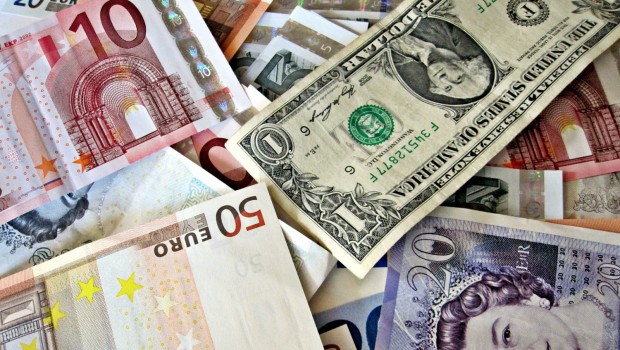 Money, cash, banknotes, euros, euro ; dollars, pounds sterling. Image TaxRebate.org.uk