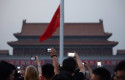 ep archivo   turistas en la plaza de tiananmen pekin
