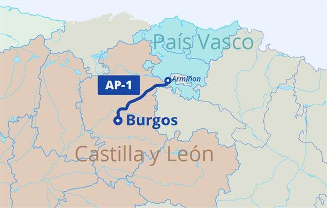 Atopista AP-1 Burgos-Armiñón | ITÍNERE ep atopista ap-1 burgos-arminon