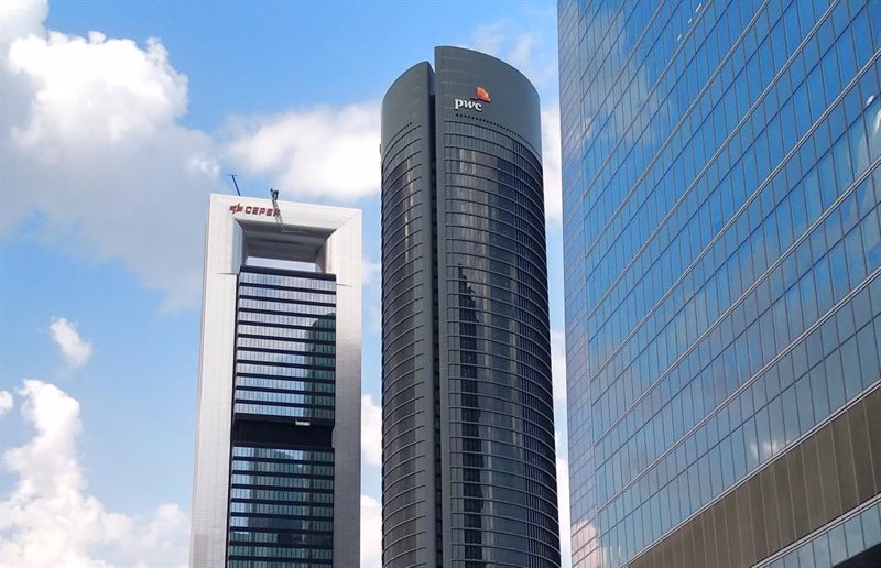 ep edificios de las sedes de pwc y cepsa en madrid torre espacio