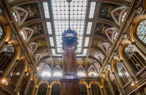 ep el interior de la bolsa de madrid espana