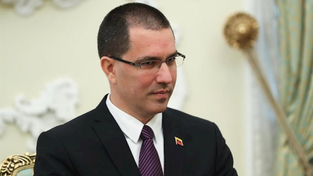 ep el ministro de exteriores venezolano jorge arreaza