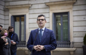ep el ministro de la presidencia felix bolanos este miercoles en el congreso de los diputados