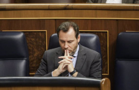 ep el ministro de transportes oscar puente durante un pleno en el congreso de los diputados a 12 de