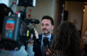 ep el portavoz parlamentario adjunto de ciudadanos edmundo bal en la entrada de la junta de