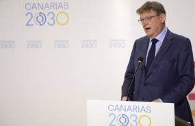 ep el president de la generalitat ximo puig en santa cruz de tenerife