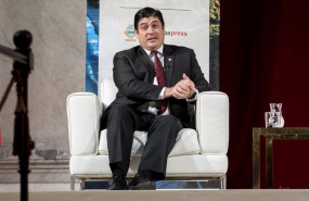 ep el presidente de la republica de costa rica carlos alvarado interviene un desayuno informativo de