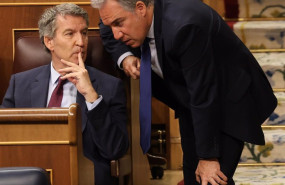 ep el presidente del pp alberto nunez feijoo i y el vicesecretario general de politica autonomica y