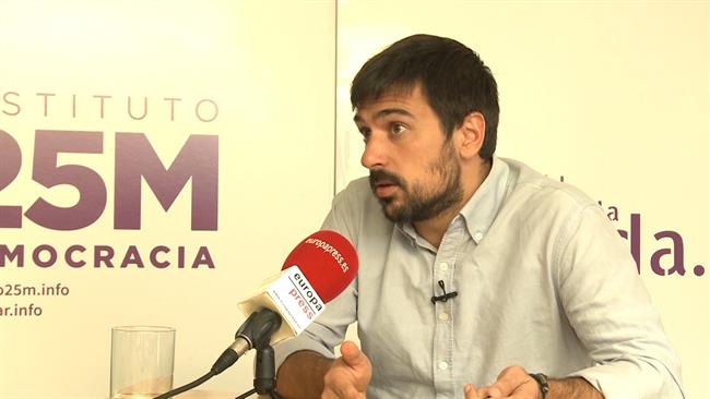 Espinar no cree que Ayuntamiento deba "cumplir" con Podemos | EUROPAPRESS ep espinarcreeayuntamiento deba cumplir con podemos