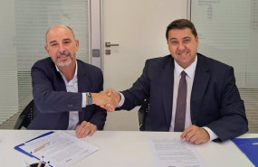 ep jorge de benito presidente de ceees y joan batalla presidente de sedigas