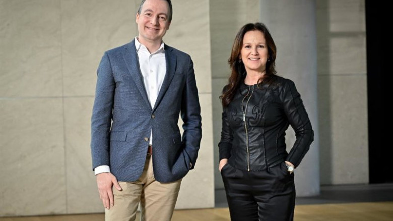 ep juan maria aramburu ceo de keepler y mercedes oblanca presidenta y ceo de accenture en espana y