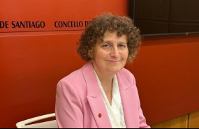 ep la alcaldesa de santiago goretti sanmartin en rueda de prensa a 28 de agosto de 2026