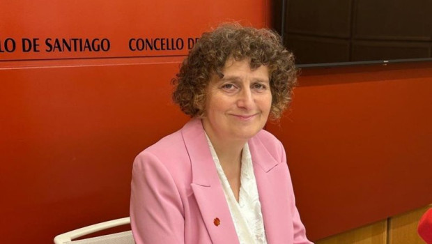ep la alcaldesa de santiago goretti sanmartin en rueda de prensa a 28 de agosto de 2026