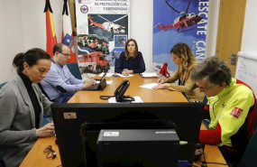 ep la consejera de presidencia interior justicia y accion exterior paula fernandez en la reunion del