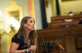 ep la diputada de cs sara gimenez defiende una iniciativa ante el pleno del congreso