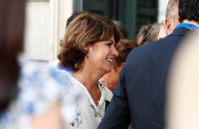 ep la ministra de justicia en funciones dolores delgado llega a la primera sesion del debate de