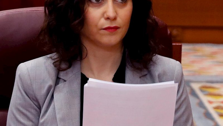 ep la presidenta madrilena isabel diaz ayuso en una imagen de archivo
