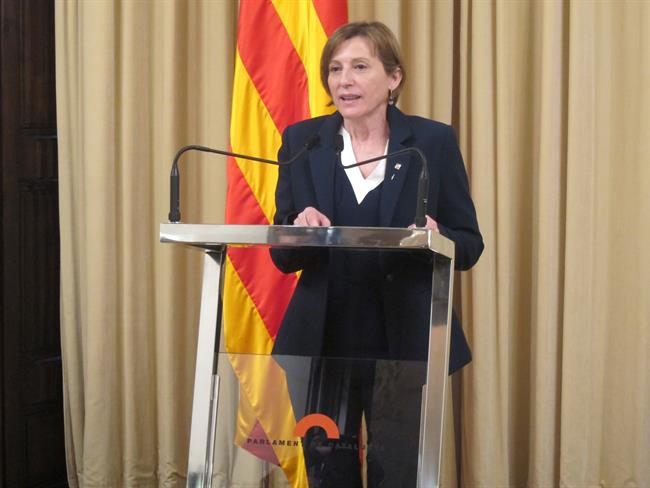 La presidenta del Parlament, Carme Forcadell | EUROPA PRESS ep la presidentaparlament carme forcadell