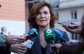 ep la vicepresidenta del gobierno carmen calvo inaugura en el museo del prado una exposicion de las