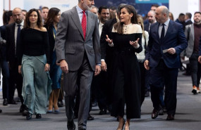 ep los reyes felipe vi y letizia a su llegada a la 44 edicion de la feria internacional del turismo