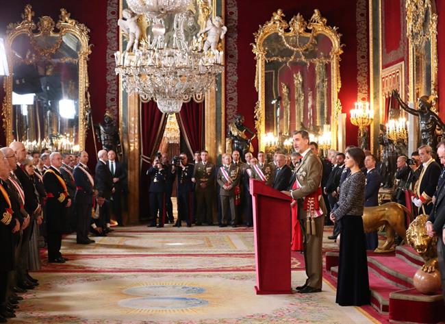 ep los reyes felipeletizia presidentradicional celebracionla pascua mili